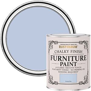 Rust-Oleum Chalk Chalky Furniture Paint Powder Blue 750ML, 0070022G1 Rust-Oleum Chalk Chalky Furniture Paint Powder Blue 750ML, 0070022G1