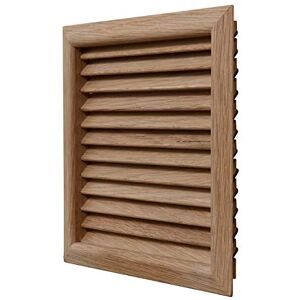 La Ventilazione Ventilation LGES160T Square Ventilation Grille in Teak Wood, recessed, Dimensions 172 x 172 mm La Ventilazione Ventilation LGES160T Square Ventilation Grille in Teak Wood, recessed, Dimensions 172 x 172 mm