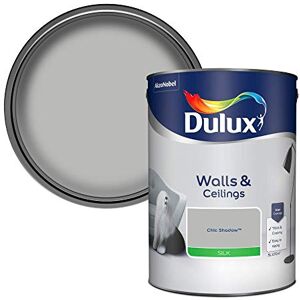 Dulux Walls & Ceilings Silk Emulsion Paint Chic Shadow 5L Dulux Walls & Ceilings Silk Emulsion Paint Chic Shadow 5L