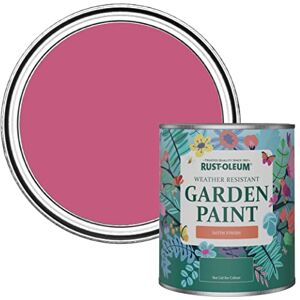 Rust-Oleum Pink Mould-Resistant Garden Paint In Satin Finish Raspberry Ripple 750ml Rust-Oleum Pink Mould-Resistant Garden Paint In Satin Finish Raspberry Ripple 750ml