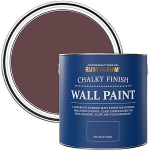 Rust-Oleum Dark Purple Matt Emulsion Wall Paint Mulberry Street 2.5L Rust-Oleum Dark Purple Matt Emulsion Wall Paint Mulberry Street 2.5L