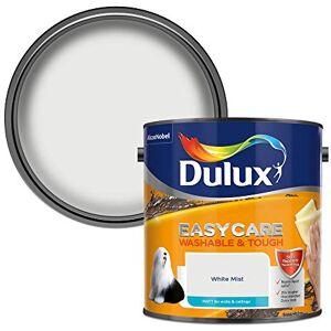 Dulux Easycare Washable and Tough Matt Emulsion Paint for Walls and Ceilings White Mist 2.5 litres Dulux Easycare Washable and Tough Matt Emulsion Paint for Walls and Ceilings White Mist 2.5 litres