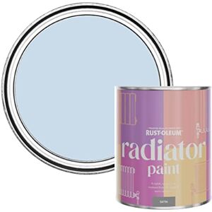 Rust-Oleum Blue Heat Resistant Radiator Paint in Satin Finish Blue Sky 750ml Rust-Oleum Blue Heat Resistant Radiator Paint in Satin Finish Blue Sky 750ml