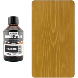 Littlefair's Wood Stain Water-Based (Golden Pine) – Non-Toxic, Eco-Friendly & Quick Drying Easy-to-Apply, Concentrated Formula for All Wood Types – 250ml Littlefair's Wood Stain Water-Based (Golden Pine) – Non-Toxic, Eco-Friendly & Quick Drying Easy-to-Apply, Concentrated Formula for All Wood Types – 250ml