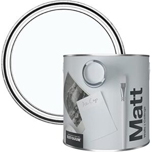 Rust-Oleum Colours Matt Emulsion Wall and Ceiling Paint Icecap 2.5L Rust-Oleum Colours Matt Emulsion Wall and Ceiling Paint Icecap 2.5L