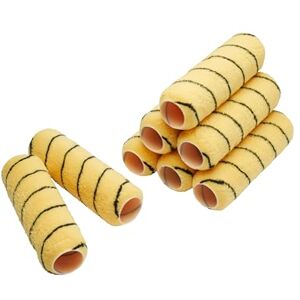 ProDec 8 pc Emulsion Value Box 8X 9 inch Medium Pile Woven Trade Professional Paint Rollers for A Smooth Finish Painting with Emulsion & Masonry Paints on Interior & Exterior Walls & Ceilings ProDec 8 pc Emulsion Value Box 8X 9 inch Medium Pile Woven Trade Professional Paint Rollers for A Smooth Finish Painting with Emulsion & Masonry Paints on Interior & Exterior Walls & Ceilings