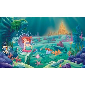 Disney Princes Littlest Mermaid Peel and Stick Wall Mural by RoomMates,JL1224M Disney Princes Littlest Mermaid Peel and Stick Wall Mural by RoomMates,JL1224M