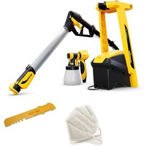 Wagner Universal Sprayer W 950 FLEXiO Electric Paint Sprayer for dispersion/latex paints, varnishes & glazes interior usage, covers 15 m² 5 min, 800 ml capacity, 630 W, 3.5 m hose Wagner Universal Sprayer W 950 FLEXiO Electric Paint Sprayer for dispersion/latex paints, varnishes & glazes interior usage, covers 15 m² 5 min, 800 ml capacity, 630 W, 3.5 m hose