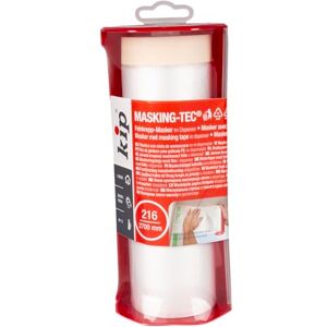Kip Tape & Drape Dispenser Prefilled with Drop Cloth Painters Masking Film 2700mm x 33m, Masker Masking Tape with Plastic Sheet, Drape for Spraying, Covering, Suitable for Decorating Kip Tape & Drape Dispenser Prefilled with Drop Cloth Painters Masking Film 2700mm x 33m, Masker Masking Tape with Plastic Sheet, Drape for Spraying, Covering, Suitable for Decorating