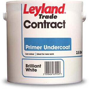 Leyland Trade Contract Primer Undercoat Brilliant White 2.5L Leyland Trade Contract Primer Undercoat Brilliant White 2.5L