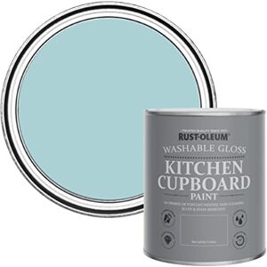 Rust-Oleum Blue Kitchen Cupboard Paint in Gloss Finish Little Cyclades 750ml Rust-Oleum Blue Kitchen Cupboard Paint in Gloss Finish Little Cyclades 750ml