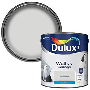 Dulux Walls & Ceilings Matt Emulsion Paint Polished Pebble 2.5L Dulux Walls & Ceilings Matt Emulsion Paint Polished Pebble 2.5L