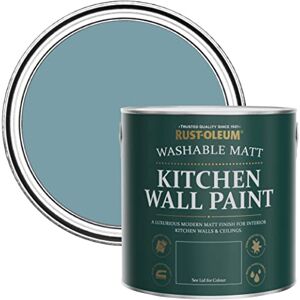 Rust-Oleum Blue Washable Kitchen Wall Paint in Matt Finish Pacific State 2.5L Rust-Oleum Blue Washable Kitchen Wall Paint in Matt Finish Pacific State 2.5L