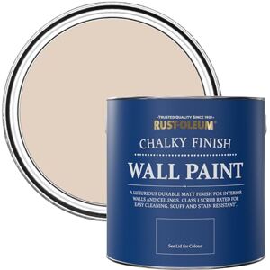 Rust-Oleum Light Pink Wall and Ceiling Paint in a Chalky Matt Finish Homespun 2.5L Rust-Oleum Light Pink Wall and Ceiling Paint in a Chalky Matt Finish Homespun 2.5L