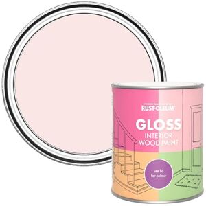 Rust-Oleum Pink Interior Wood Paint in Gloss Finish Strawberry Vanilla 750ml Rust-Oleum Pink Interior Wood Paint in Gloss Finish Strawberry Vanilla 750ml
