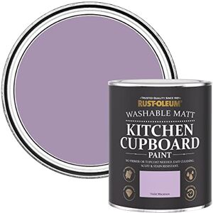 Rust-Oleum Purple Kitchen Cupboard Paint in Matt Finish Violet Macaroon 750ml Rust-Oleum Purple Kitchen Cupboard Paint in Matt Finish Violet Macaroon 750ml
