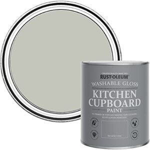 Rust-Oleum Grey Kitchen Cupboard Paint in Gloss Finish Tyne Fog 750ml Rust-Oleum Grey Kitchen Cupboard Paint in Gloss Finish Tyne Fog 750ml