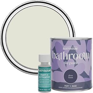 Rust-Oleum Beige Water-Resistant Bathroom Tile Paint in Gloss Finish Portland Stone 750ml Rust-Oleum Beige Water-Resistant Bathroom Tile Paint in Gloss Finish Portland Stone 750ml