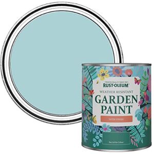 Rust-Oleum Blue Mould-Resistant Garden Paint In Satin Finish Little Cyclades 750ml Rust-Oleum Blue Mould-Resistant Garden Paint In Satin Finish Little Cyclades 750ml