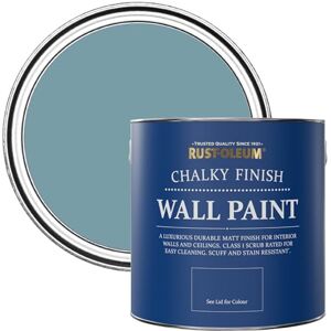 Rust-Oleum Blue Wall and Ceiling Paint in a Chalky Matt Finish Pacific State 2.5L Rust-Oleum Blue Wall and Ceiling Paint in a Chalky Matt Finish Pacific State 2.5L