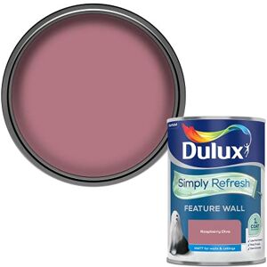 Dulux 5569237 Simply Refresh Feature Wall Matt Emulsion Paint, Raspberry Diva, 1.25 L Dulux 5569237 Simply Refresh Feature Wall Matt Emulsion Paint, Raspberry Diva, 1.25 L