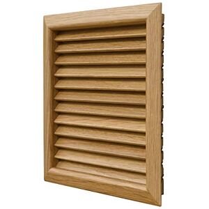 La Ventilazione LGES160QL Square Ventilation Grille Made of Lacquered Oak Wood for Installation. Dimensions: 172 x 172 mm, per fori ø 160 mm La Ventilazione LGES160QL Square Ventilation Grille Made of Lacquered Oak Wood for Installation. Dimensions: 172 x 172 mm, per fori ø 160 mm
