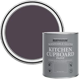 Rust-Oleum Purple Kitchen Cupboard Paint in Gloss Finish Grape Soda 750ml Rust-Oleum Purple Kitchen Cupboard Paint in Gloss Finish Grape Soda 750ml