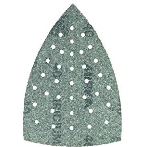 Mirka Iridium Sanding Triangle Premium Sandpaper 100x152x152mm 36-hole Grip, Grit 240, 50 pcs / For sanding paint, putty, primer, wood, steel, mineral materials, plastic. Mirka Iridium Sanding Triangle Premium Sandpaper 100x152x152mm 36-hole Grip, Grit 240, 50 pcs / For sanding paint, putty, primer, wood, steel, mineral materials, plastic.