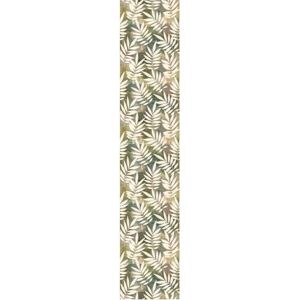 Ambiance Sticker Pre-Pasted Non-Woven Wallpaper roll Tropical Shades of Green and Beige Leaves Decorative Adhesive – 1 roll of 300 x 60 cm Ambiance Sticker Pre-Pasted Non-Woven Wallpaper roll Tropical Shades of Green and Beige Leaves Decorative Adhesive – 1 roll of 300 x 60 cm