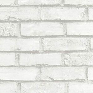 Venilia 53499 Adhesive Film Wall White Brick Effect Film Decorative Film Furniture Film Wallpaper Self-Adhesive Film PVC Phthalate White 90 cm x 2.1 m Thickness 0.095 mm Venilia 53499 Adhesive Film Wall White Brick Effect Film Decorative Film Furniture Film Wallpaper Self-Adhesive Film PVC Phthalate White 90 cm x 2.1 m Thickness 0.095 mm