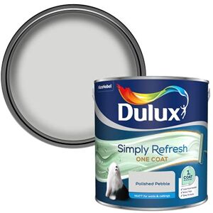 Dulux Simply Refresh Matt Emulsion Paint - Polished Pebble - 2.5L, 5382897