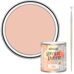Rust-Oleum Orange Ultra-Durable Grout Paint Coral 250ml Rust-Oleum Orange Ultra-Durable Grout Paint Coral 250ml