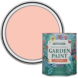 Rust-Oleum Peach Mould-Resistant Garden Paint In Satin Finish Happy As A Clam 750ml Rust-Oleum Peach Mould-Resistant Garden Paint In Satin Finish Happy As A Clam 750ml
