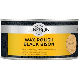 Libéron Wax Polish Black Bison Paste Antique Pine 500ml Libéron Wax Polish Black Bison Paste Antique Pine 500ml