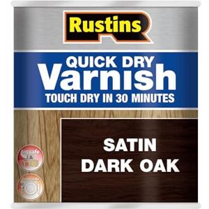 RUSTINS VSDO500 Quick Dry Varnish Dark Oak 500ml RUSTINS VSDO500 Quick Dry Varnish Dark Oak 500ml