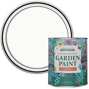 Rust-Oleum White Mould-Resistant Garden Paint In Satin Finish Still 750ml Rust-Oleum White Mould-Resistant Garden Paint In Satin Finish Still 750ml