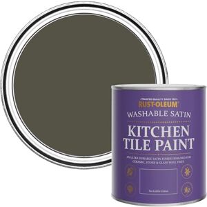 Rust-Oleum Water-Resistant Kitchen Tile Paint in Satin Finish Lockwood 750ml Rust-Oleum Water-Resistant Kitchen Tile Paint in Satin Finish Lockwood 750ml