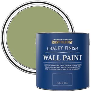 Rust-Oleum Green Wall and Ceiling Paint in a Chalky Matt Finish Familiar Ground 2.5L Rust-Oleum Green Wall and Ceiling Paint in a Chalky Matt Finish Familiar Ground 2.5L