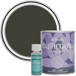 Rust-Oleum Water-Resistant Bathroom Tile Paint in Matt Finish Wallington 750ml Rust-Oleum Water-Resistant Bathroom Tile Paint in Matt Finish Wallington 750ml