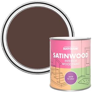 Rust-Oleum Red Satinwood Interior Wood Paint Valentina 750ml Rust-Oleum Red Satinwood Interior Wood Paint Valentina 750ml