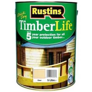 RUSTINS TLCL5000 Timberlife Clear, 5l RUSTINS TLCL5000 Timberlife Clear, 5l