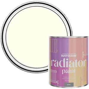Rust-Oleum White Heat Resistant Radiator Paint in Satin Finish Antique White 750ml Rust-Oleum White Heat Resistant Radiator Paint in Satin Finish Antique White 750ml