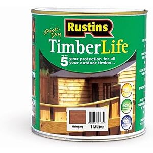 RUSTINS TLMA1000 1L Timberlife Mahogany, Brown RUSTINS TLMA1000 1L Timberlife Mahogany, Brown