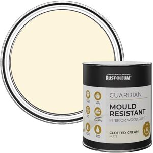 Rust-Oleum Beige Guardian Mould Resistant Interior Wood Paint in Matt Finish Clotted Cream 750ml Rust-Oleum Beige Guardian Mould Resistant Interior Wood Paint in Matt Finish Clotted Cream 750ml