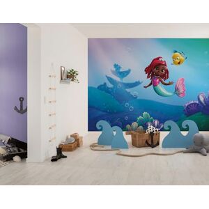 Komar Non-Woven Photo Wallpaper Disney Ariel Junior Friends Size 400 x 250 cm Children's Wallpaper Komar Non-Woven Photo Wallpaper Disney Ariel Junior Friends Size 400 x 250 cm Children's Wallpaper