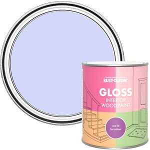 Rust-Oleum Purple Interior Wood Paint in Gloss Finish Be My Mermaid 750ml Rust-Oleum Purple Interior Wood Paint in Gloss Finish Be My Mermaid 750ml