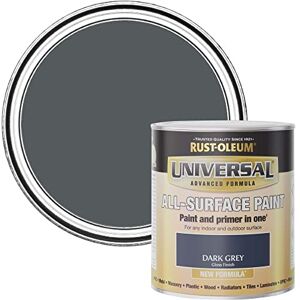 Rust-Oleum Universal Paint Gloss Dark Grey 750ml Rust-Oleum Universal Paint Gloss Dark Grey 750ml