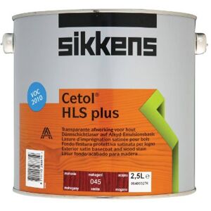 Sikkens SIKCHLSPM 2.5L Cetol HLS Plus Translucent Woodstain Mahogany Sikkens SIKCHLSPM 2.5L Cetol HLS Plus Translucent Woodstain Mahogany