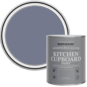 Rust-Oleum Blue Kitchen Cupboard Paint in Gloss Finish Hush 750ml Rust-Oleum Blue Kitchen Cupboard Paint in Gloss Finish Hush 750ml