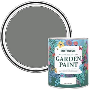 Rust-Oleum Grey Mould Resistant Garden Paint in Matt Finish Torch Grey 750ml Rust-Oleum Grey Mould Resistant Garden Paint in Matt Finish Torch Grey 750ml
